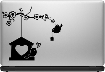 

Decor Kafe Bird On Branch Laptop Sticker Self Adhesive Vinyl Laptop Decal 15.6