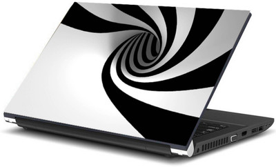 

Print Shapes Black and white icecream Vinyl Laptop Decal 15.6