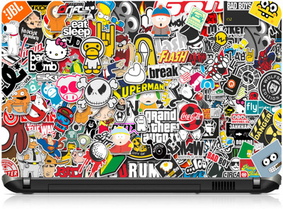 

Box 18 Stickerbomb 3767 Vinyl Laptop Decal 15.6