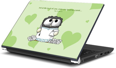 

ShopMantra At the Touch of Love, Everyone Becomes a Poet Quote Design Vinyl Laptop Decal 15.6