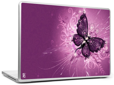 

Print Shapes Purple Butterfly Vinyl Laptop Decal 15.6