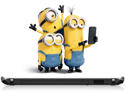 

Box 18 Minions Selfie1005 Vinyl Laptop Decal 15.6