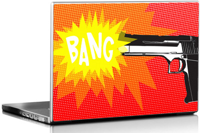 Seven Rays Gun Pop Art Vinyl Laptop Decal 15.6