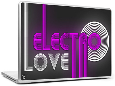 

Print Shapes Electro love Vinyl Laptop Decal 15.6