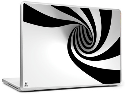 

Print Shapes Black white Hp Vinyl Laptop Decal 15.6