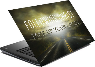 

hifex christ quote vinyl Laptop Decal 15.6