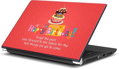 

ShopMantra Happy Birthday -SMFP00002255 Vinyl Laptop Decal 15.6