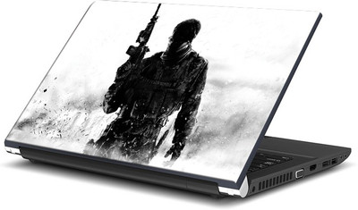 

ShopMantra Battlefield Gamer Character Design Vinyl Laptop Decal 15.6