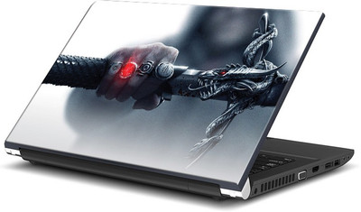 

ShopMantra Fantasy Gaming World Sword Vinyl Laptop Decal 15.6