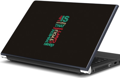 Artifa life quote Vinyl Laptop Decal 15.6