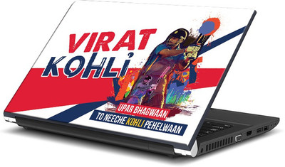 

ShopMantra Virat Kohli Upar Bhagwan Niche kohli Pehelwan Vinyl Laptop Decal 15.6