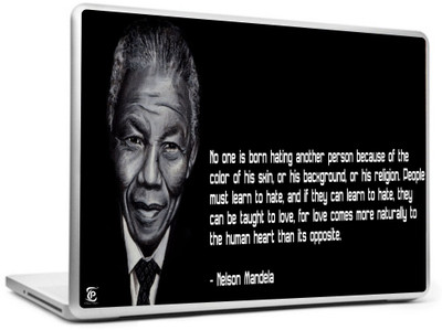 

Print Shapes Nelson Mandela Vinyl Laptop Decal 15.6