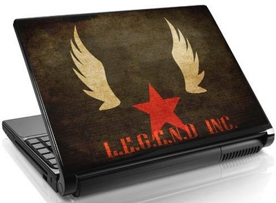 

Theskinmantra LEGEND INC. India Vinyl Laptop Decal 15.6