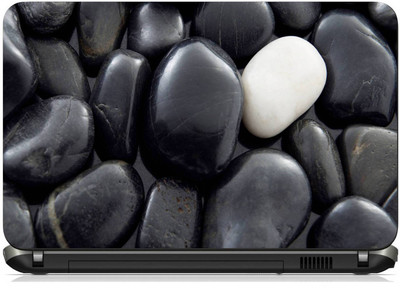 

Print Shapes White Rock in Black Ones Vinyl Laptop Decal 15.6