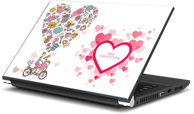 

ShopMantra Bicycle Love Couple Skin Vinyl Laptop Decal 15.6