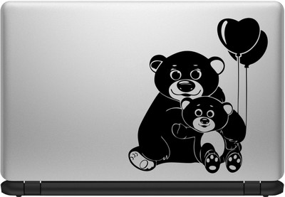 

Decor Kafe Bear Family Laptop Sticker Self Adhesive Vinyl Laptop Decal 15.6