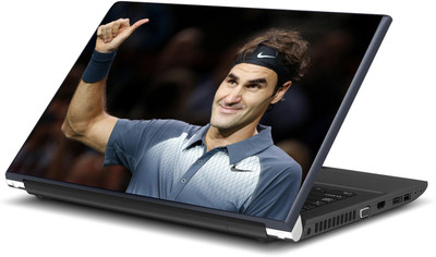 Artifa Roger Federer Tennis Vinyl Laptop Decal 15.6