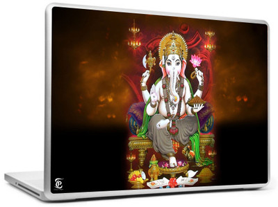 

Print Shapes Lord Ganesha Vinyl Laptop Decal 15.6