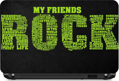 

Print Shapes My friends rock Vinyl Laptop Decal 15.6