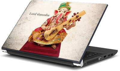 

ShopMantra Lord Ganesha Idol Vinyl Laptop Decal 15.6