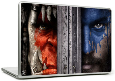 

Print Shapes Warcraft Face Vinyl Laptop Decal 15.6