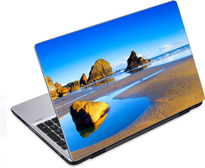 

ezyPRNT Beautiful Sea Beach (14 to 14.9 inch) Vinyl Laptop Decal 14