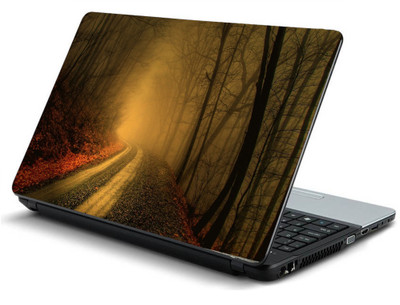 

Geek fogged forest HQ Laminated Vinyl Laptop Decal 15.6