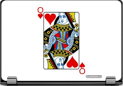 

Jack Parrot Queen of Hearts Vinyl Laptop Decal 14