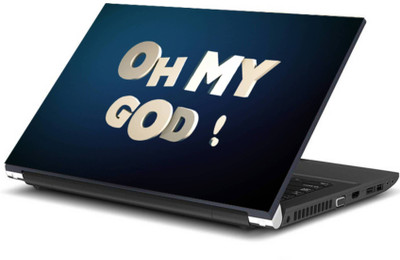 

Print Shapes On my god Vinyl Laptop Decal 15.6