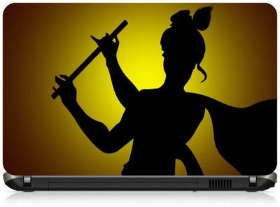 

Box 18 Lord Krishna With Flute 2049 Vinyl Laptop Decal 15.6