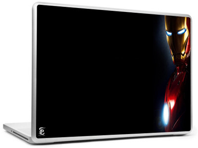 

Print Shapes Iron man with black abstract Vinyl Laptop Decal 15.6