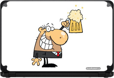 

Jack Parrot Cartoon Beer Vinyl Laptop Decal 15.5