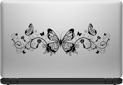 

Decor Kafe Butterfly Abstract Laptop Sticker Self Adhesive Vinyl Laptop Decal 15.6