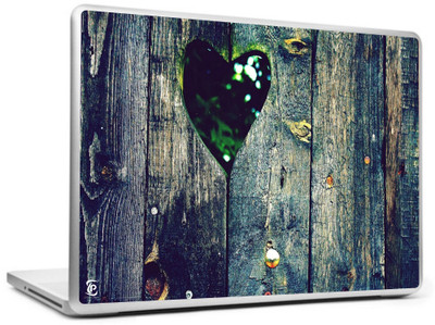 

Print Shapes Wooden fence cutouts shape heart Vinyl Laptop Decal 15.6