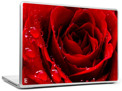 

Print Shapes Red love rose Vinyl Laptop Decal 15.6