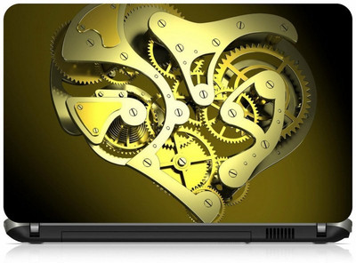 

Box 18 Yellow Abstract 1805 Vinyl Laptop Decal 15.6