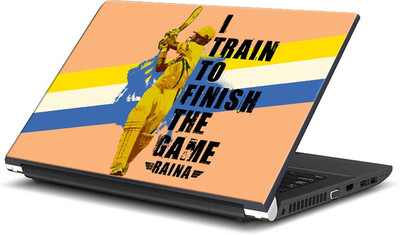

ShopMantra raina I train To Finish Game Vinyl Laptop Decal 15.6