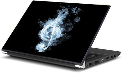 

Geek Blue Smoke Music Sign Laminated Vinyl Laptop Decal 15.6