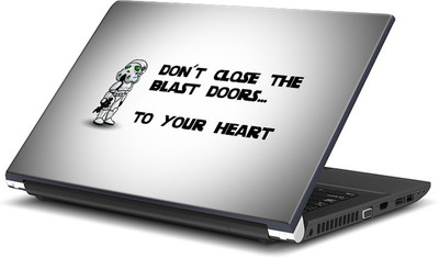 

ShopMantra Don't Close the Blast Door Vader Vinyl Laptop Decal 15.6
