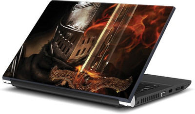 

ShopMantra Metal Face Gaming Character Design Vinyl Laptop Decal 15.6