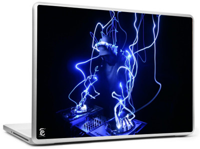 

Print Shapes Blue Flame disk Jockey Vinyl Laptop Decal 15.6