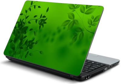 

Geek PATTERNS LEAVES LIGHT BACKGROUND Laminated Vinyl Laptop Decal 15.6