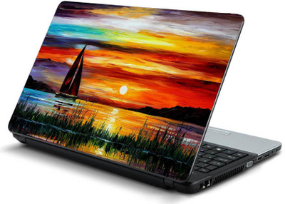 

Psycho Art Painting Sunset Vinyl Laptop Decal 14.1