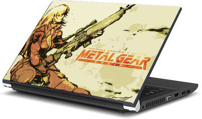 

ShopMantra Metal Gear Solid Lady Gamer Vinyl Laptop Decal 15.6