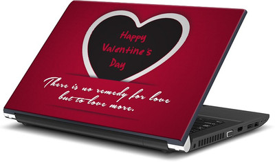 

ShopMantra No Remedy For Love Valentine'S Day Skin Vinyl Laptop Decal 15.6