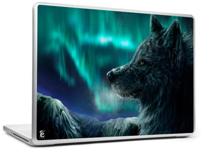 

Print Shapes Mountain wolf Vinyl Laptop Decal 15.6