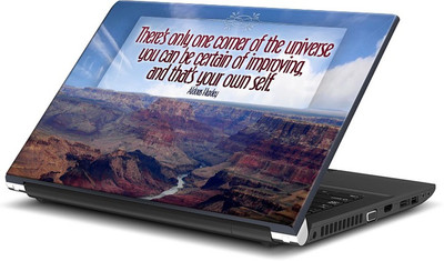 

ShopMantra There's Only One Corner of the Universe by Huxley Vinyl Laptop Decal 15.6