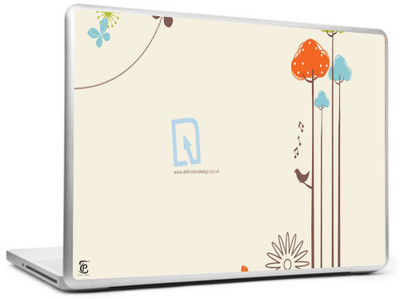

Print Shapes Colourfull tree painting Vinyl Laptop Decal 15.6
