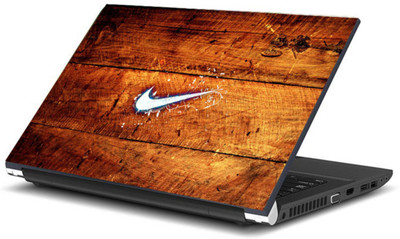 

Print Shapes Wooden logo Vinyl Laptop Decal 15.6