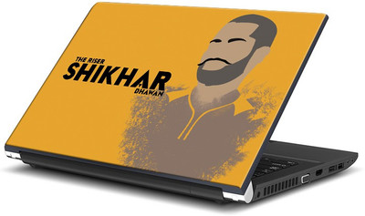 

ShopMantra Shikhar Dhwan Minimal Vinyl Laptop Decal 15.6